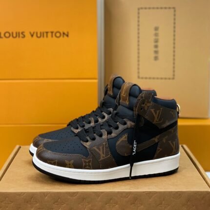 LOUIS VUITTON × NIKE AIR FORCE 1 Sneaker High-tops