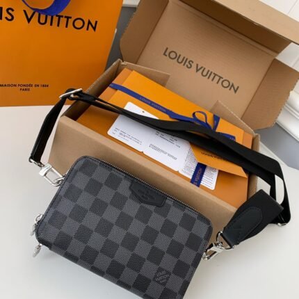 Louis Vuitton Portafoglio indossabile Alpha N60418 .Size 18.5*11*6.5cm