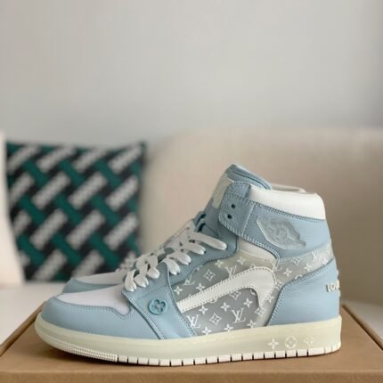 Louis Vuitton x Nike Air Jorda 1 High AJ1 Sneakers