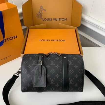 Louis Vuitton CITY KEEPALL Men-s Handbag M45936. Top Quality Size: 27 * 17 * 13cm