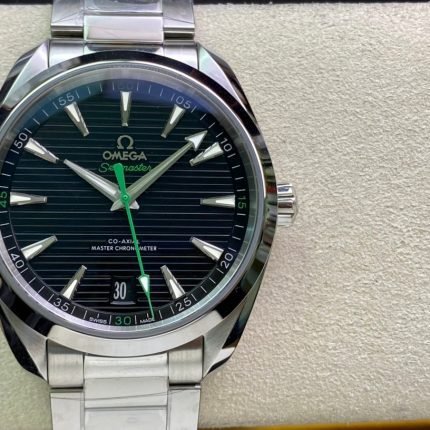 1:1 Superclone-Omega Seamaster Aqua Terra 150M Co-Axial Master Chronometer（绿条纹海马）