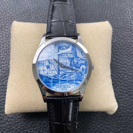 Patek Philippe 5089G-061 Hand-painted enamel with microscope
