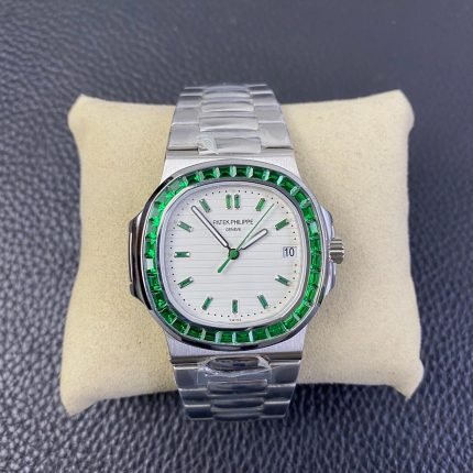 Patek Philippe 5711 Hand-set emeralds